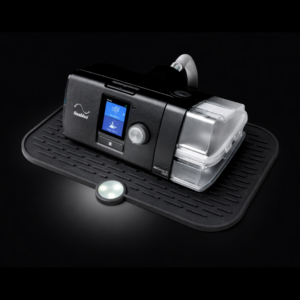 CPAPology Black Knight GLO Protector Mat