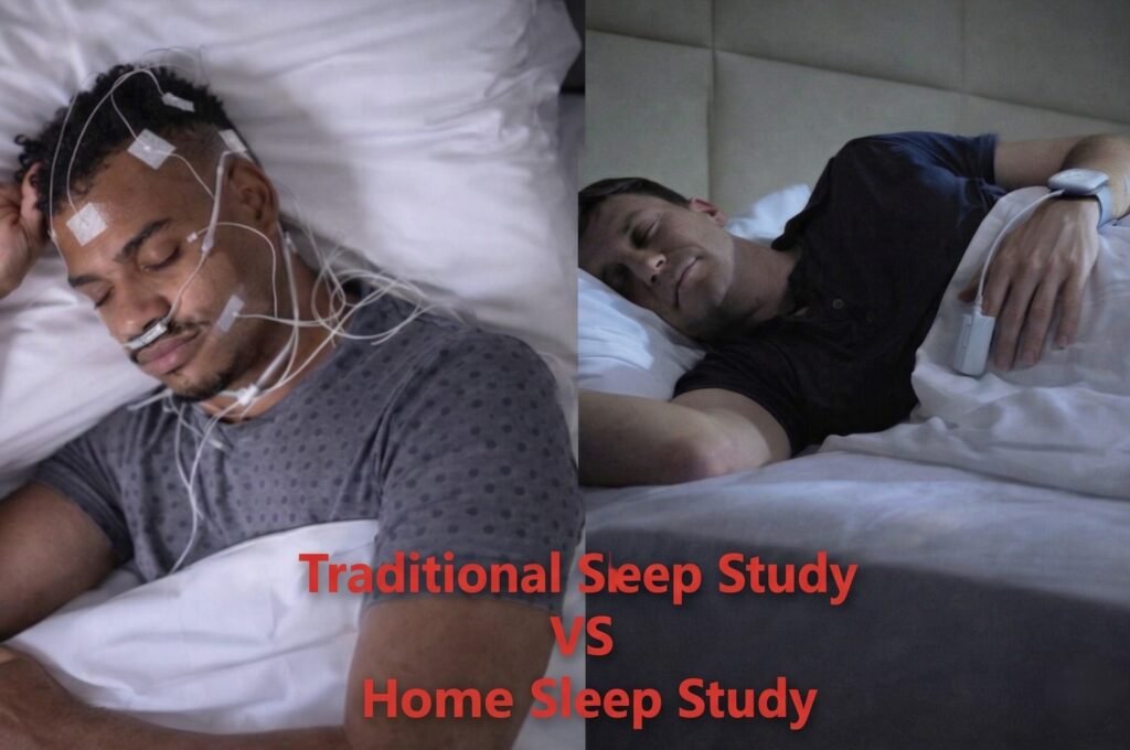 Traditional Sleep Study vs. Home Sleep Study CPAP Expert Clinic